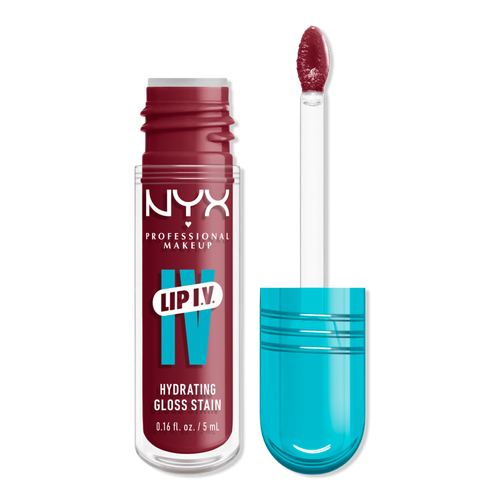NYX Professional Makeup Gum Drop Gloss Hydrating Lip Gloss Stain - Bubblegum Burst - 0.16