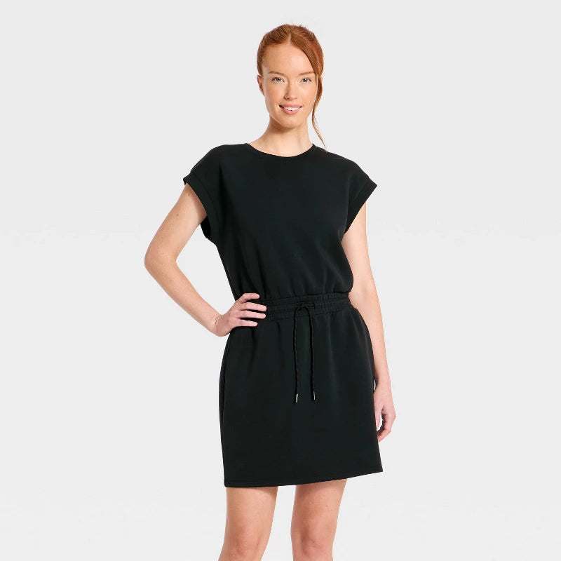 Women's Airy Sleek Dress - All In Motion Black