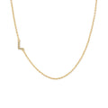 Kendra Scott 14K Gold Over Brass Mini "L" Initial Pendant Necklace - Gold