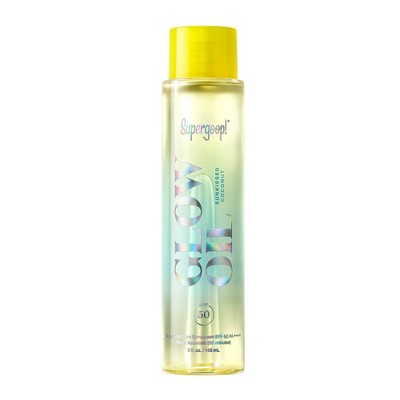 Supergoop! Glow Oil Dry Body Sunscreen - SPF 50 - Sunkissed Coconut - 5 fl oz