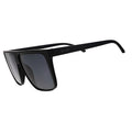 goodr Adult Fly G Fashion Week Dropout Plastic Square Sunglasses - Black