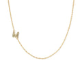 Kendra Scott 14K Gold Over Brass Mini "M" Initial Pendant Necklace - Gold