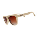 goodr Adult OG Toasted Marshmallow Magic Plastic Rectangle Sunglasses - Beige