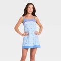 Women's Everyday Soft Active Court Dress - All In Motion Blue Gingham