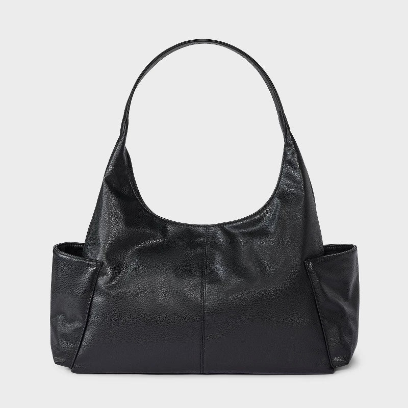 XL Pocket Shoulder Bag - Wild Fable Black