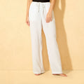 Women's Gauze Swim Cover Up Pants - Shade & Shore White