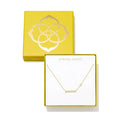 Kendra Scott Grandma Metal Pendant Necklace - Gold/White