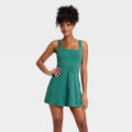 Women's Knit Active Dress - All In Motion Forest Green
