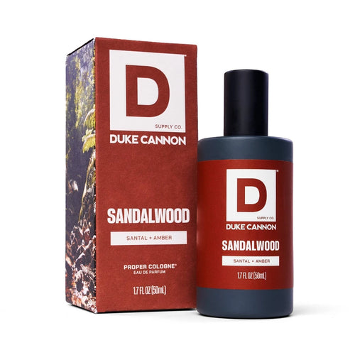 Duke Cannon Supply Co. Proper Cologne - Golden Sandalwood - 1.7 fl oz