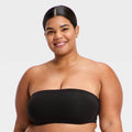 Women's Luxe Stretch Unlined Bandeau - Auden Black