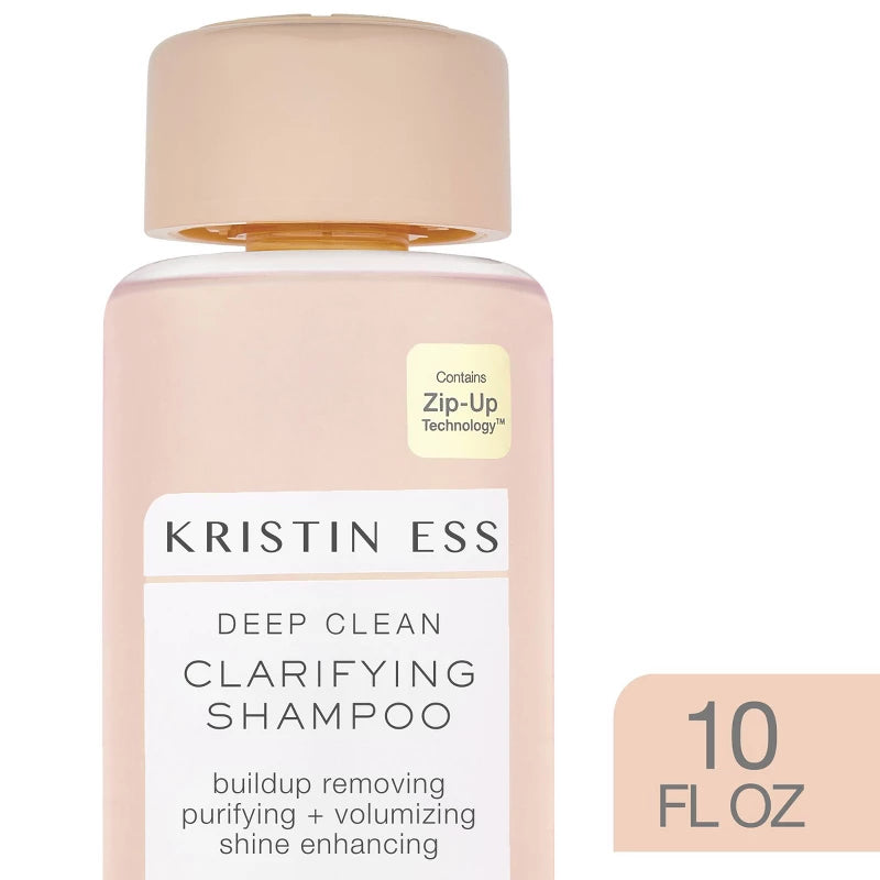 Kristin Ess Deep Clean Clarifying Shampoo for Build Up, Dirt + Oil, Cleanse + Detox Oily H
