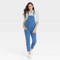 Denim Overalls Maternity Jumpsuit - Isabel Maternity by Ingrid & Isabel Medium Wash