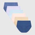 Hanes Pure Comfort Women's 6pk Briefs Organic Cotton Underwear - Colors May Vary 6 (Please