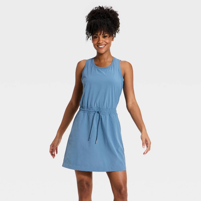 Women's Active Light Travel Dress - All In Motion Steel Blue