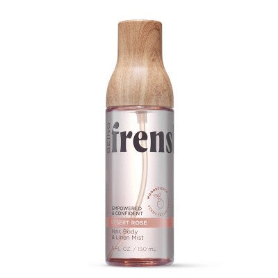 Being Frenshe Desert Rose Women's Hair, Body & Linen Mist Body Spray with Essential Oils
