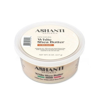 Ashanti African Creamy Shea Butter Anti-Frizz Treatment - White - 8oz