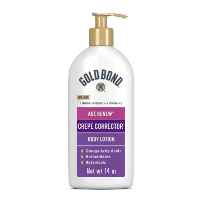 Gold Bond Age Renew Hand and Body Lotion Ultimate Crepe Corrector - Unscented - 14oz