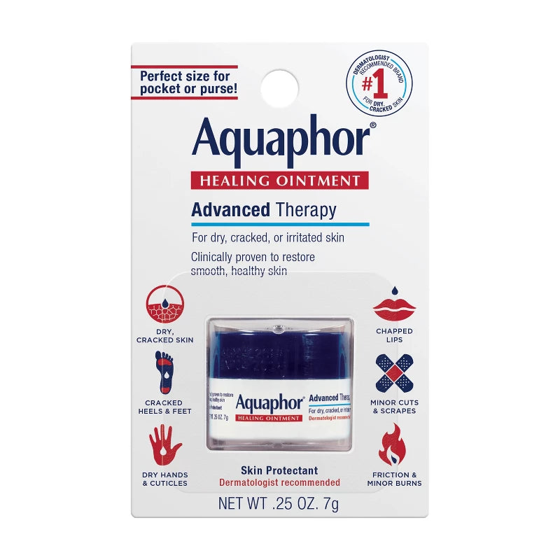 Aquaphor Healing Ointment Skin Protectant Advanced Therapy Moisturizer for Dry and Cracked