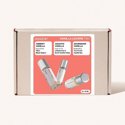 Dossier Trio Fragrance Gift Set - Vanilla Lovers - 3ct