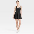 Women's Pleated Active Dress - All In Motion Black