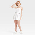Women's Knit Cami Strap Active Dress - JoyLab White
