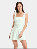 Women's Everyday Soft Active Dress - All In Motion Mint Green Stripe