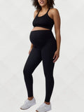 Over Belly High-Rise Performance Pocket Active Maternity Leggings - Isabel Maternity by In