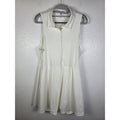 Women's Knit Polo Active Dress - All In Motion White