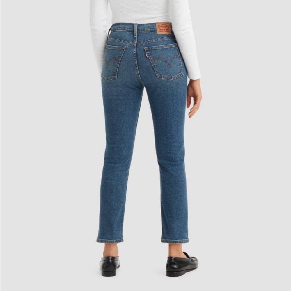 Levi's® Women's High-Rise Wedgie Straight Cropped Jeans - Max Effort