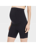 Shapewear Bike Shorts Maternity - Isabel Maternity by Ingrid & Isabel Black