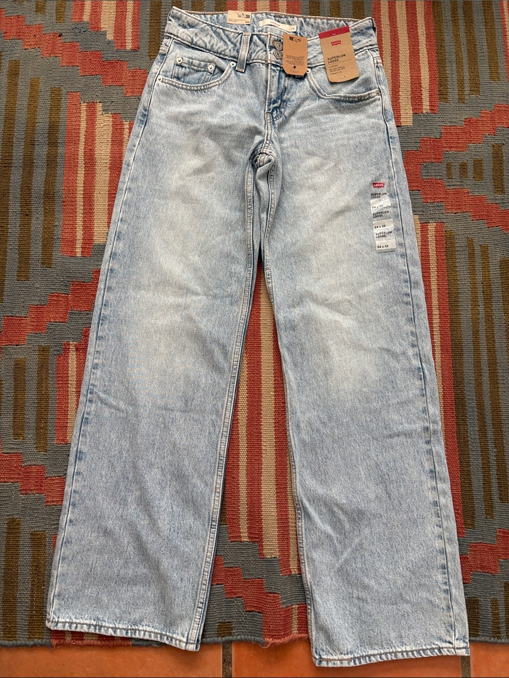 Levi's® Women's Superlow Loose Jeans - Mic Dropped