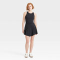 Women's Scallop Detail Active Dress - JoyLab Black