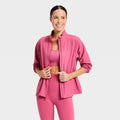 Women's Woven Peplum Jacket - All In Motion Berry Pink
