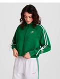 Champion Women's In the Stands Full Zip Top - Green