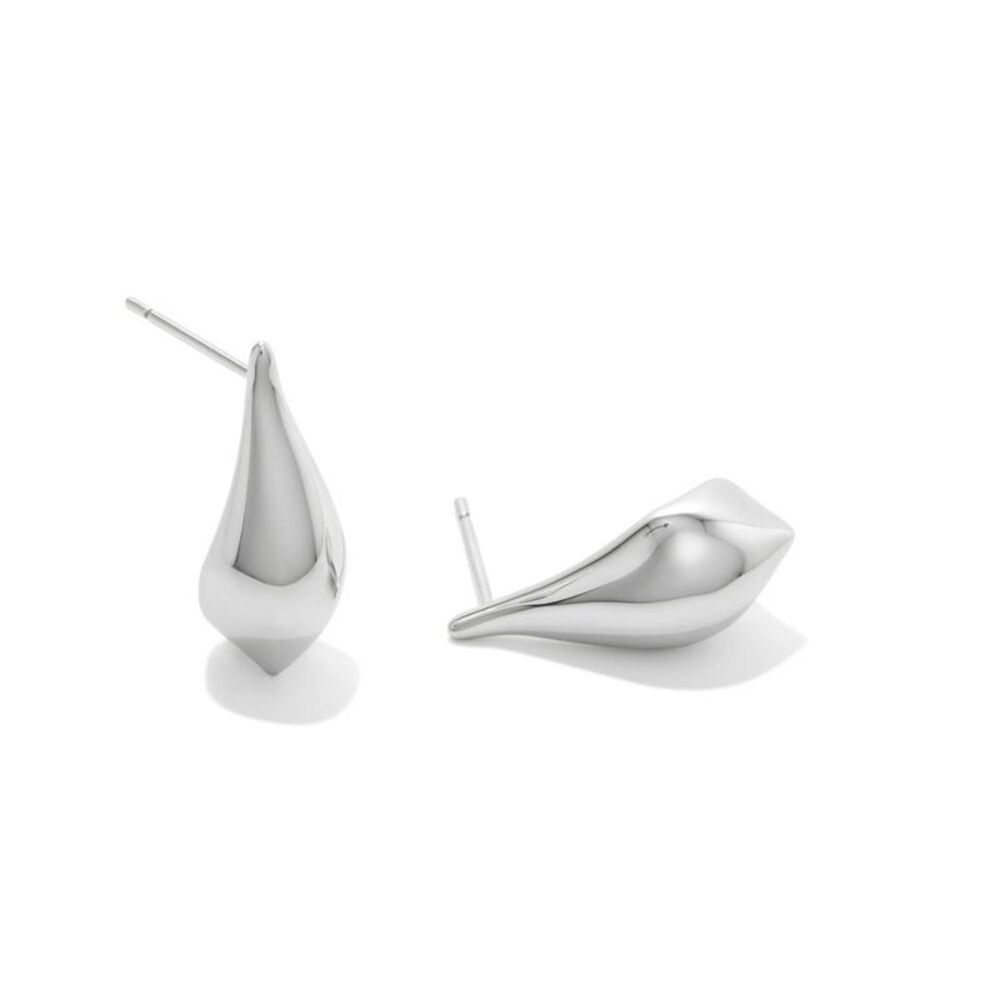 Kendra Scott Quincy Small Stud Earrings - Silver