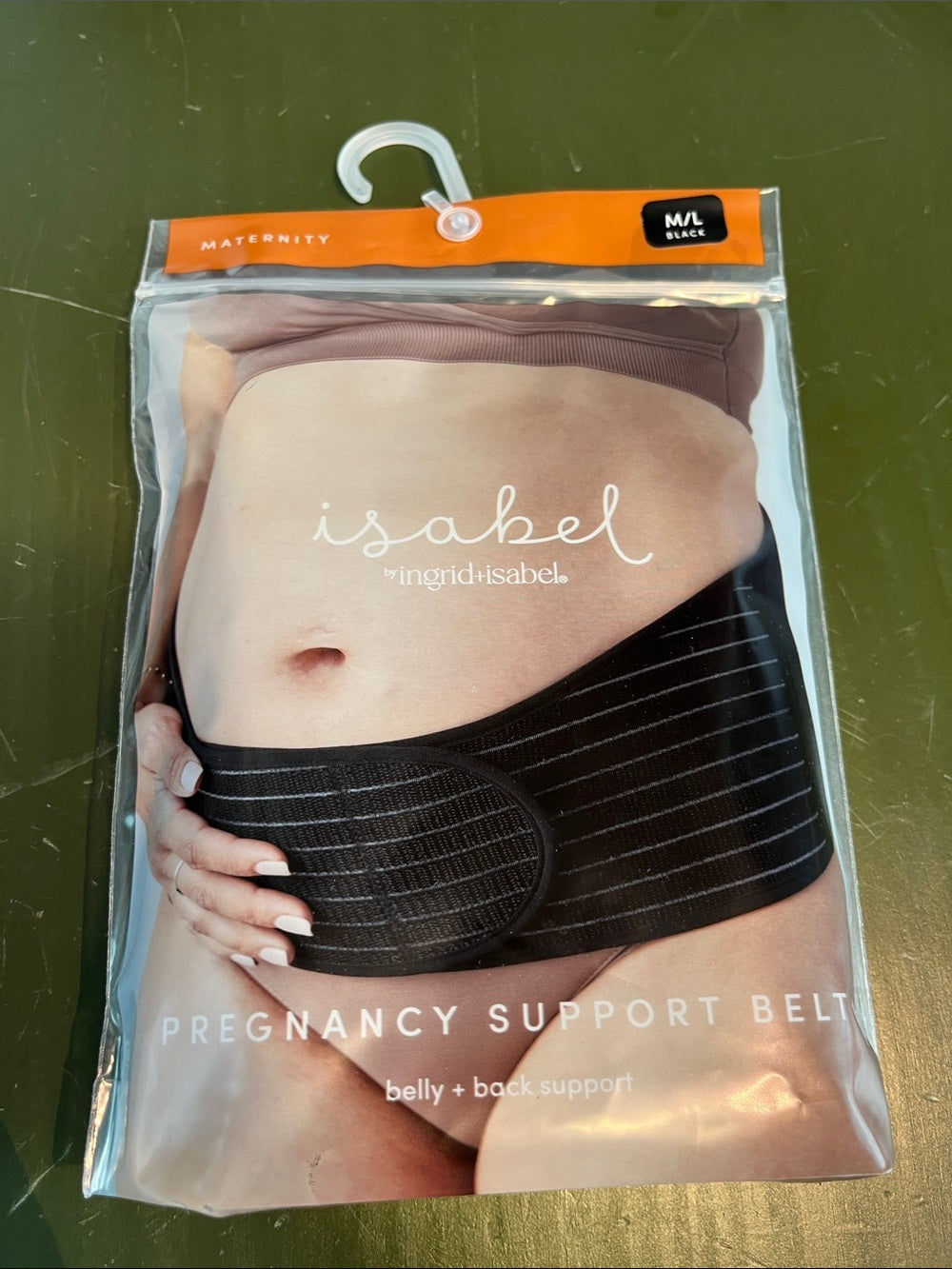Maternity Support Belt - Isabel Maternity by Ingrid & Isabel Black