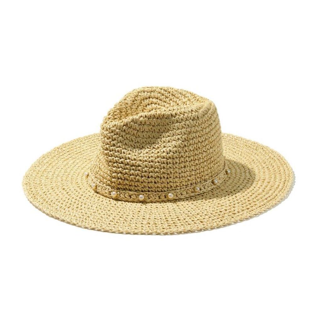 Kendra Scott Solana Pearl Band Hat - Natura