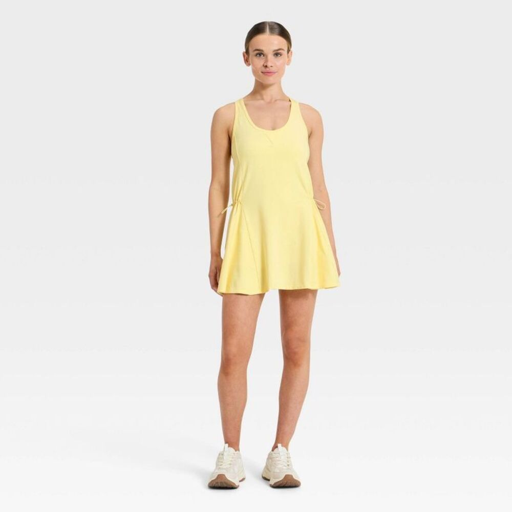 Women's Washed Jersey Active Dress - JoyLab Yellow